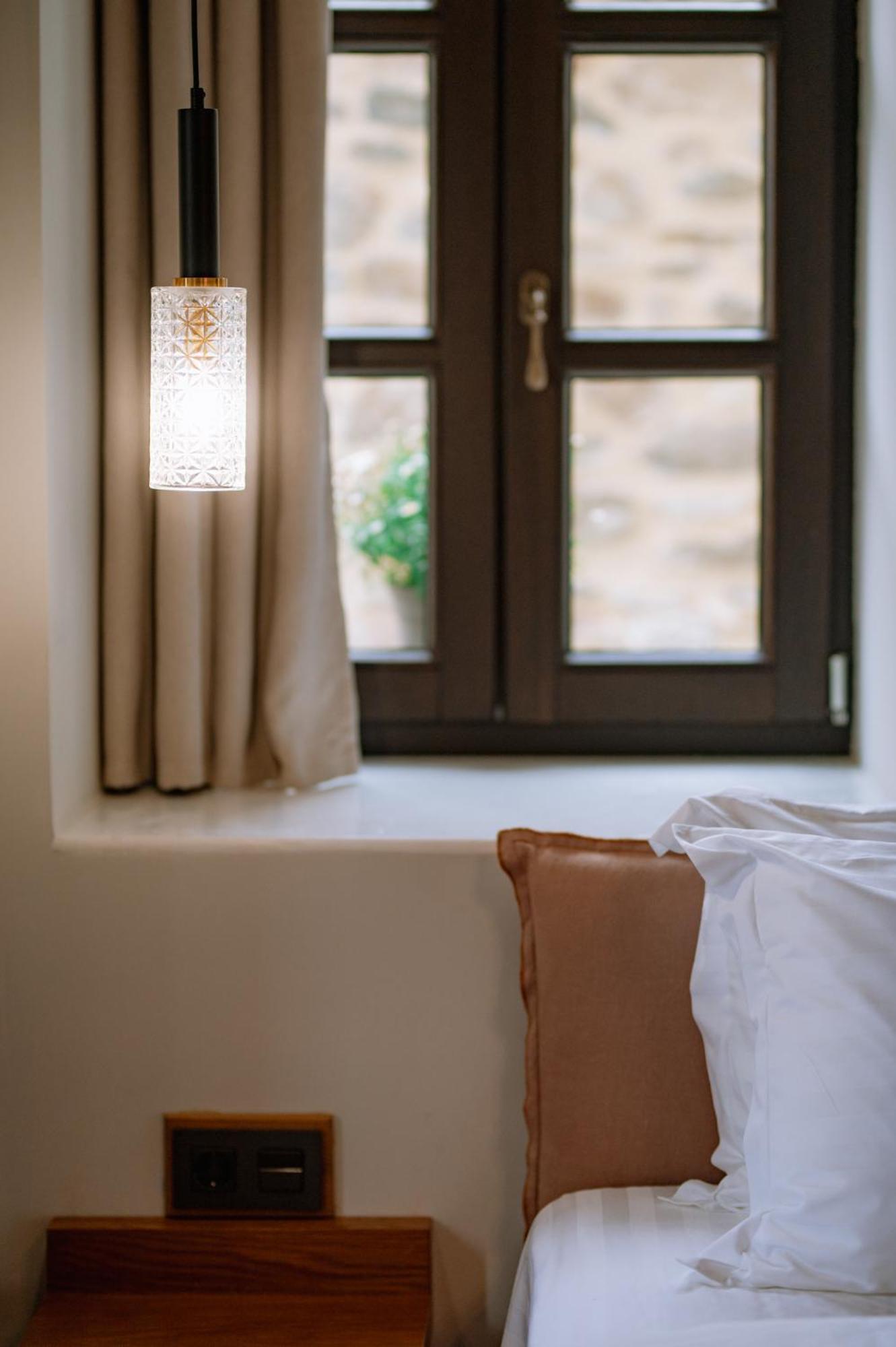 Νysa Hotel Moustheni Bagian luar foto