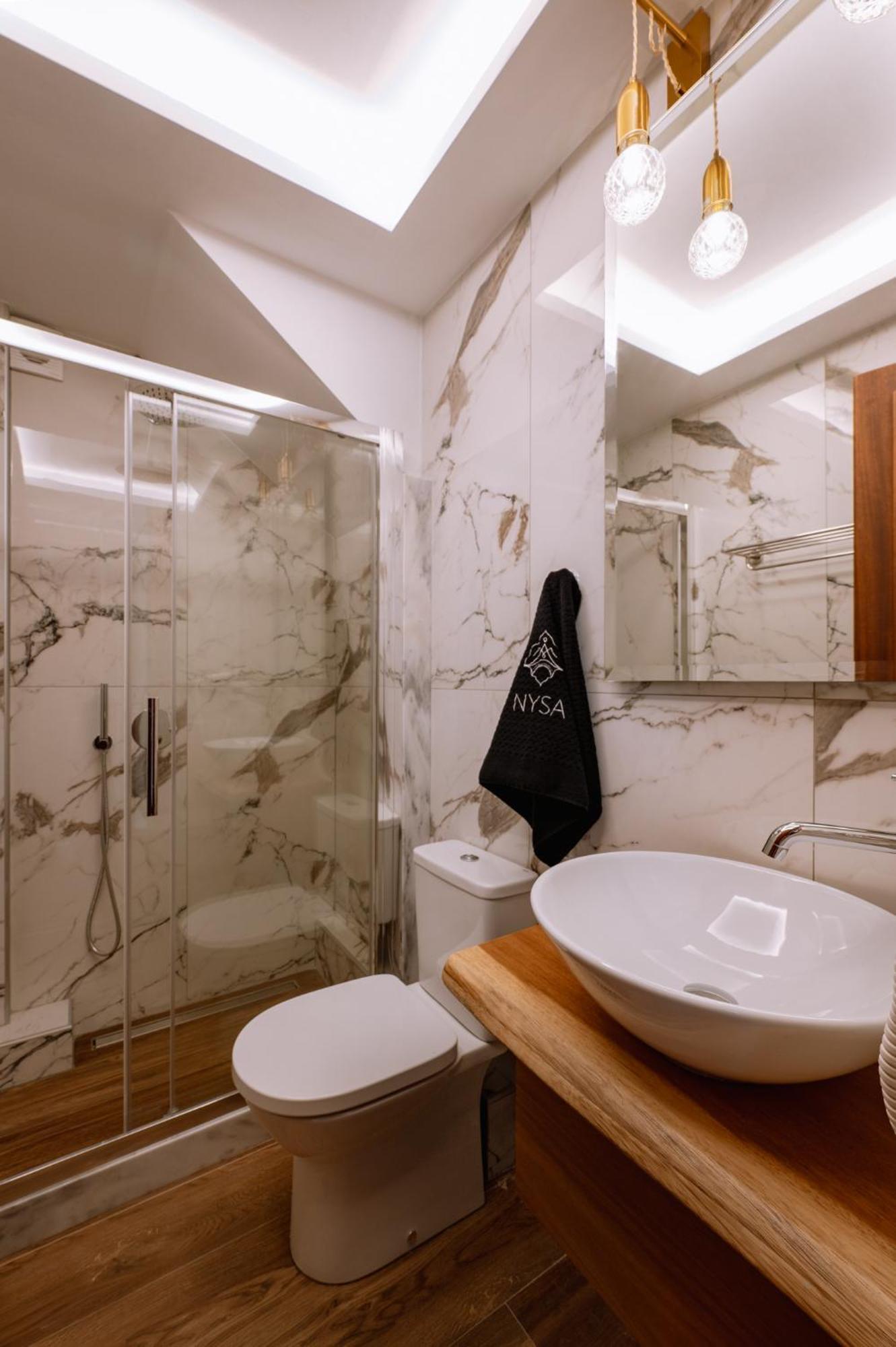 Νysa Hotel Moustheni Bagian luar foto